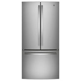 GE 33 in. 18.6 cu.ft. Bottom Freezer Counter Depth Refrigerator with Internal Water Dispenser