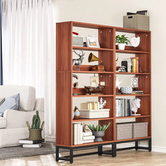 70.87 Inch Tall 5-Tier Bookcase, Large Bookshelf with 31.5 Inch Wide Storage