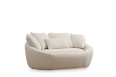 Midye 2er Sofa - Sahne