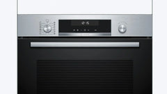 Bosch - Horno multifunción pirolítico, 60 cm. de ancho, Serie 6, Home Connect, 3D Hotair, Autolimpieza, Mandos ocultables, Nergo, HBG578ES7