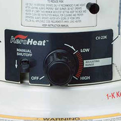 23,500 BTU Kerosene Heater for Up to 900 Sq. Ft.