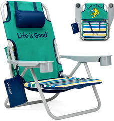 ake Blue Beach Chair, Short