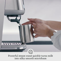 Espresso Machine, Brushed Stainless Steel