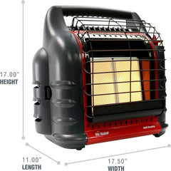 18,000 BTU Portable Propane Heater