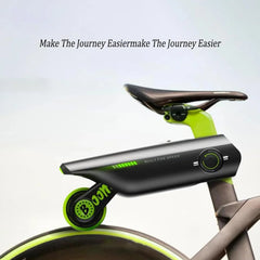 Kit ConversióN Bicicleta EléCtrica + Adaptador Tija SillíN 6 Velocidades, MáX. 15,5 Mph, 2 Kg Ligero De Transportar + Control De AplicacióN, Bueno