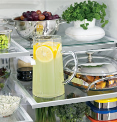 2025 Refrigerador French Door GE Profile Series ENERGY STAR de 27.7 pies cúbicos, resistente a huellas dactilares, con llenado automático manos libres