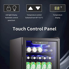 Antarctic Star Mini Fridge-95 Can Beverage Refrigerator