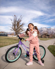 20-Inch Kids Bike with Training Wheels