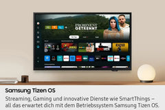 Samsung Full HD F6009F 24 Zoll (61 cm) LED Flachbildfernseher, PurColor-Technologie, HDR, Object Tracking Sound Lite, Knox Security, One UI Tizen,