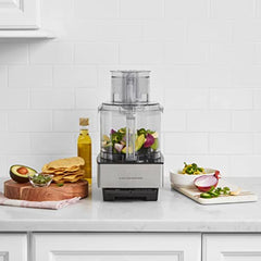 14-Cup Food Processor, Stainless Steel Vegetable Chopper for Mincing, Chopping, Slicing and Food Preparation