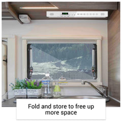 15.6" Smart Under Cabinet TV-White Kitchen TV