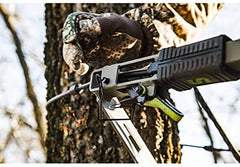 Lightweight Aluminum Climbing Treestand with Padded Seat, 300 Lb. Capacity, Safety Harness Included