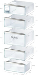 Bosch GSN54AWCV Serie 6 - Congelador XXL (176 x 70 cm, extra ancho, 327 L, NoFrost nunca más descongelar, iluminación LED uniforme, espacio para