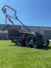 Artificial Turf Broom Yard Power Brush with Collection Box #Sweepy Box