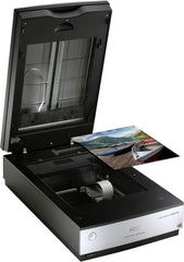 Epson Perfection V850, professioneller Fotoscanner, Scanner zum Digitalisieren von Fotos, Vorlagen, Dias und Negativen, Flachbettscanner mit hoher