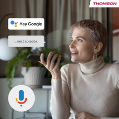 THOMSON 32 Pulgadas (81 cm) Go TV, Televisor Android Portátil – HD Ready (1366x768), Control por Voz, Bluetooth 5.1, Wi-Fi, Función de Punto de Acceso