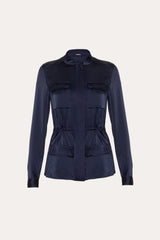 Olivia Utility Satin Jacket