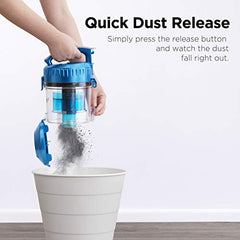 Eureka WhirlWind Bagless Canister Vacuum Cleaner, Lightweight Vac for Carpets