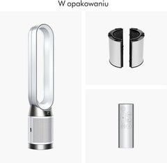Dyson Purifier Cool PC1 chłodzący oczyszczacz powietrza o dużej mocy (Biały/Biały)