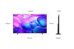 Samsung AI TV 55 Zoll QLED 55Q6F 4K Smart TV, Quantum Dots, Q4 Lite Processor, WiFi, Airplay, HDR, Q-Symphony, OTS Lite, Knox Security, Gaming Hub,