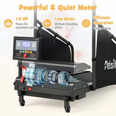 200 Lbs Dog Treadmill Pet Running Machine Indoor Pet Exercise Equipment With Remote Amp 14039039 Lcd Screen