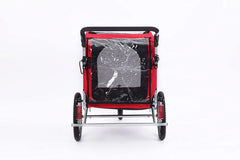3 in 1 Luxury Large Sized Bike Trailer Bicycle Pet Trailer/Jogger/Dog Cage with Suspension 10308