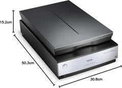Epson Perfection V850, professioneller Fotoscanner, Scanner zum Digitalisieren von Fotos, Vorlagen, Dias und Negativen, Flachbettscanner mit hoher