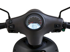 Electric Scooter with Lithium-Ion Battery, Eco Mode and 50 km Range