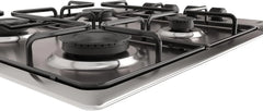 TEKA Placa de Gas Butano, 60 cm, 4 Fuegos, Mandos Ergonómicos, Seguridad Termopar, Parrillas Esmaltadas, HLX 640 KL