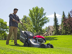 21-Inch Steel Deck Self-Propelled 3-in-1 Lawn Mower with Auto Choke