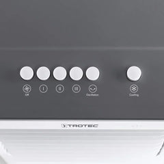 TROTEC PAE 21 Aircooler, mobiles 3 in 1 Klimagerät, Luftkühler, Lufterfrischer, Ventilator (3 Gebläsestufen, leise, Swing-Funktion)
