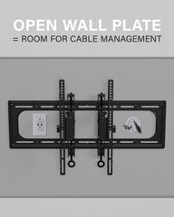 Tilting TV Wall Mount for Large TVs Up to 90 Inches, Heavy Duty Adjustable Flat Screen Television Bracket