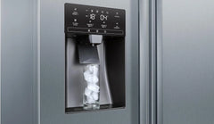 Balay - Frigorífico Americano XXL, NoFrost, Dispensador de Agua y Hielo, Cajones Fresh, Acero Inoxidable, 3FAE494XE