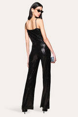 Sequined Draped Camisole