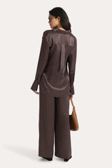 Gabrielle Reversible Silk Pants