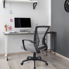 Ergonomic Mesh Office Chair with Lumbar Support, Breathable Computer Desk Chair