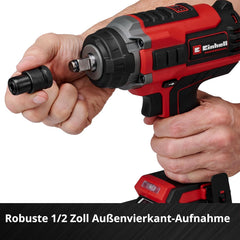 Einhell Professional Akku-Schlagschrauber IMPAXXO 18/450 (1x4,0Ah) Power X-Change (18 V, 450 Nm, Brushless, Außenvierkant-Aufnahme, inkl. 4 Ah Akku,