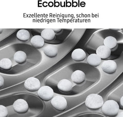 Waschmaschine, 9 kg, 1.400 U/min, EEK: A, Mikroplastik-Programm, Ecobubble, 14 Programme, WiFi SmartControl, Schwarz, WW90CGC04AABEG