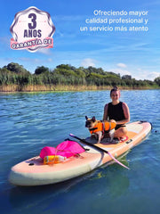 Niphean Tabla Paddle Surf Hinchable, Tabla de Paddle Surf 305 cm con Aletas de Equilibrio para Principiantes y Accesorios Resistentes, Sup Board para