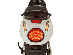 Electric Scooter with Lithium-Ion Battery, Eco Mode and 50 km Range