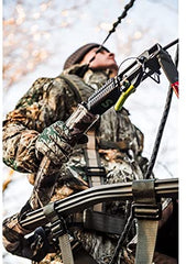 Lightweight Aluminum Climbing Treestand with Padded Seat, 300 Lb. Capacity, Safety Harness Included