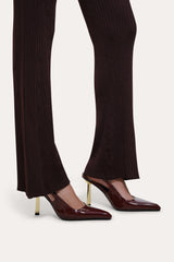 Roxanne Ribbed Flare Pant