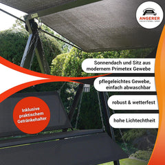 Angerer Hollywoodschaukel Lounge Smart Ashgrey