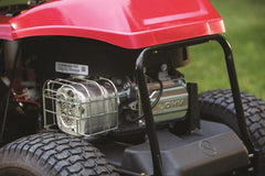 382cc 6-Speed Riding Lawn Mower with Adjustable Cutting Height