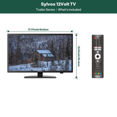 19" Smart 12V RV TV - Trailer Series (With DVD Combo)