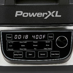 6-Qt 12-in-1 Grill and Air Fryer Combo, 1550W, Stainless Steel