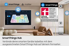 Samsung Full HD F6009F 24 Zoll (61 cm) LED Flachbildfernseher, PurColor-Technologie, HDR, Object Tracking Sound Lite, Knox Security, One UI Tizen,