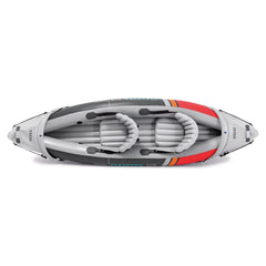 2025 Intex Dakota K2 Kayak inflable de vinilo para 2 personas, con remos y bomba – Caja abierta
