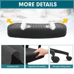 Ergonomic Mesh Office Chair with Lumbar Support, Breathable Computer Desk Chair