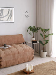 Fold Kadife 2 Bettsofa - Kamel